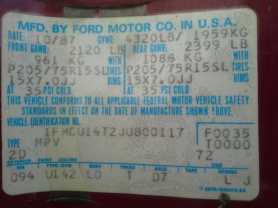 1988 Ford Bronco II - Image 19 of 20