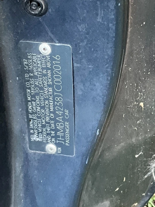 1988 Honda Prelude 2nd Gen - Image 14 of 21