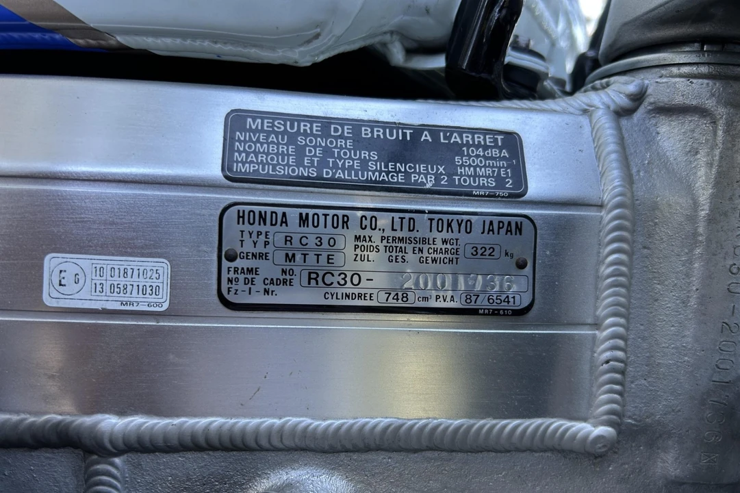1988 Honda VF & VFR - Image 8 of 8