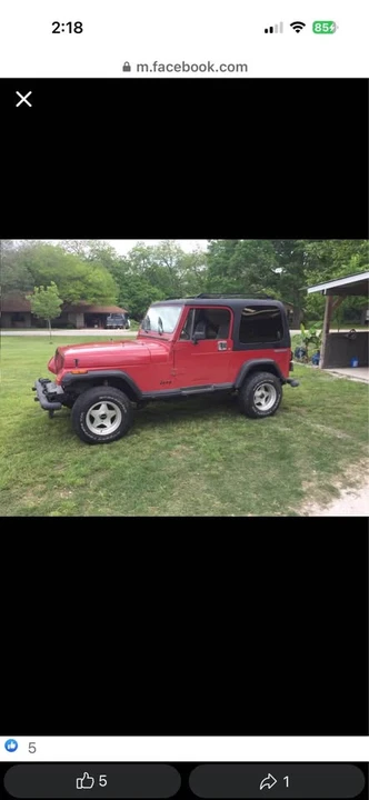 1988 Jeep YJ Wrangler - Image 6 of 18