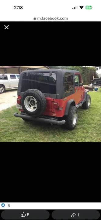 1988 Jeep YJ Wrangler - Image 2 of 18