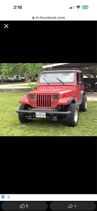 1988 Jeep YJ Wrangler - Image 3 of 18