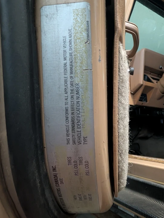 1988 Jeep YJ Wrangler - Image 11 of 11