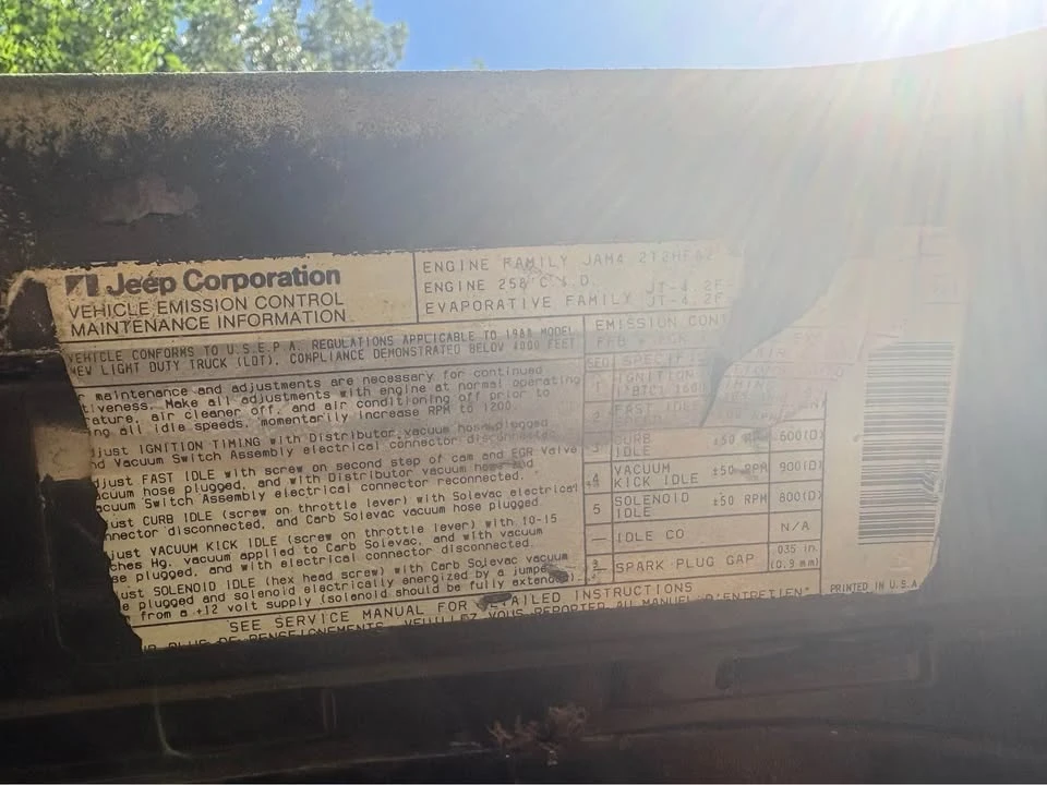 1988 Jeep YJ Wrangler - Image 15 of 15