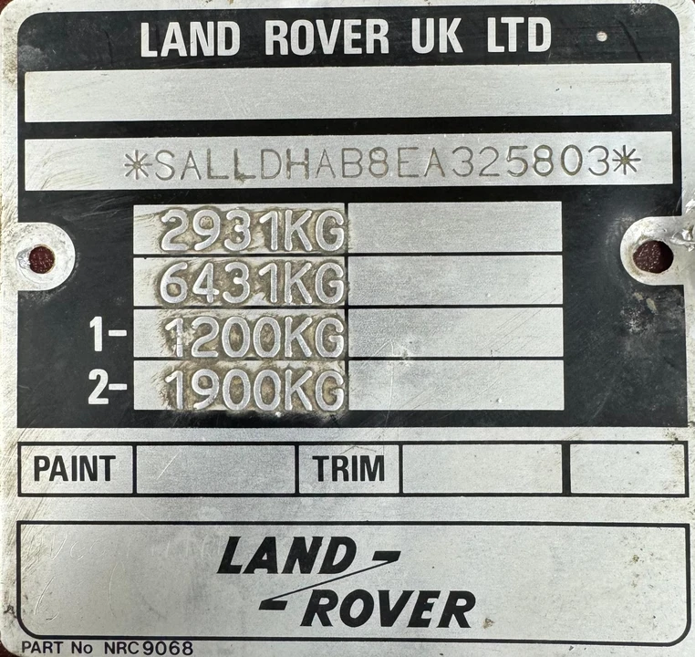 1988 Land Rover Defender 90 - Image 6 of 6