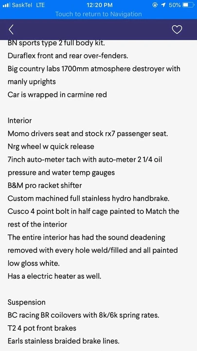 1988 Mazda RX-7 - Image 7 of 10