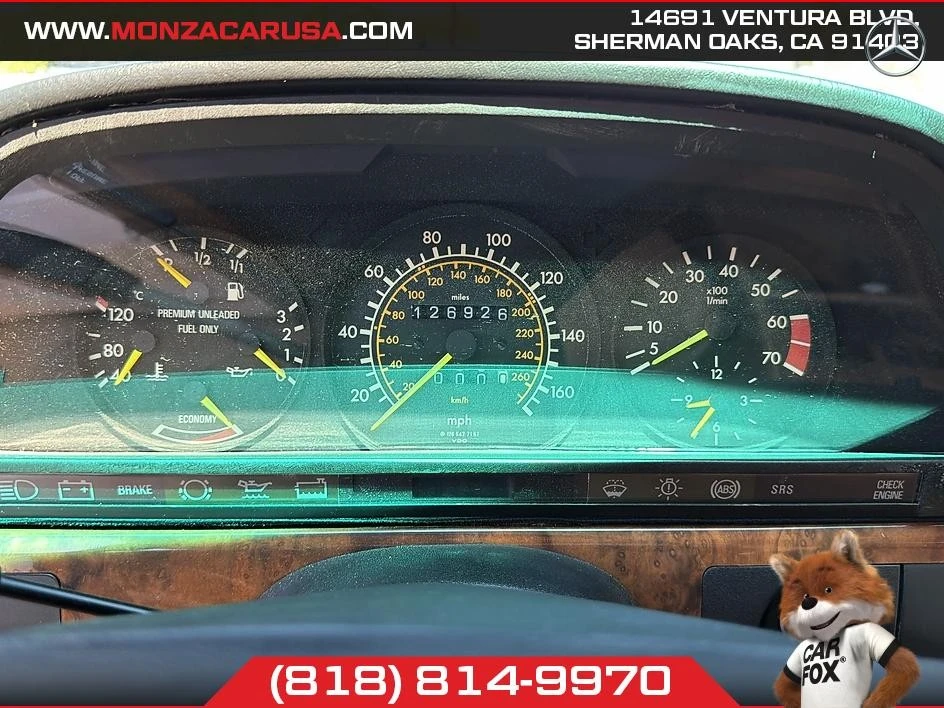 1988 Mercedes-Benz W126 S-Class Sedan - Image 21 of 31