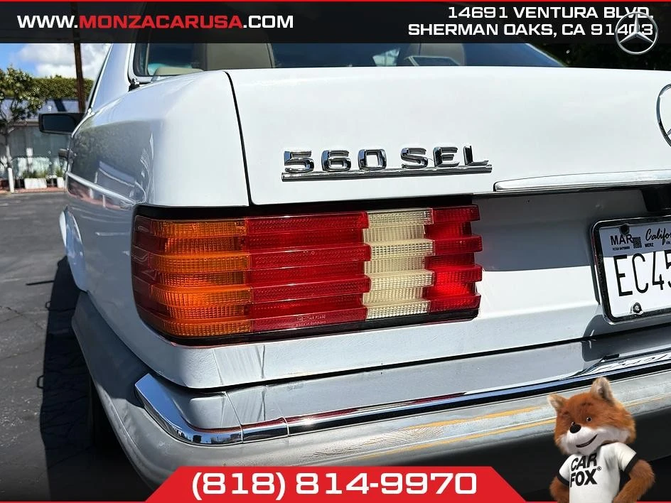 1988 Mercedes-Benz W126 S-Class Sedan - Image 12 of 31