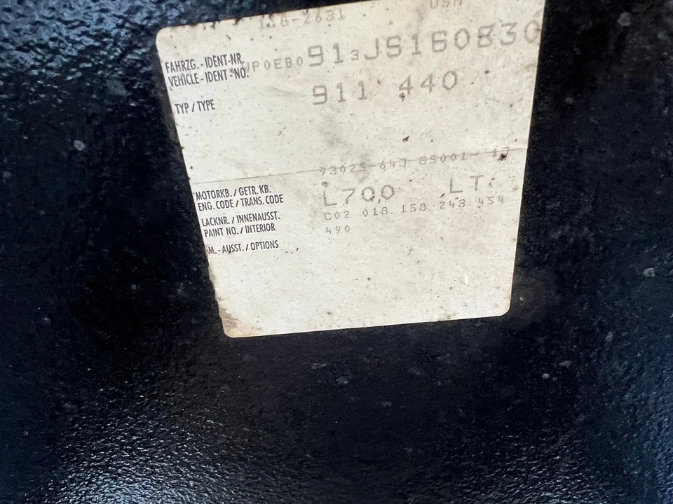1988 Porsche 911 Carrera 3.2 - Image 21 of 21