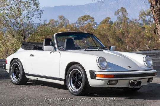 1988 Porsche 911 Carrera Cabriolet G50