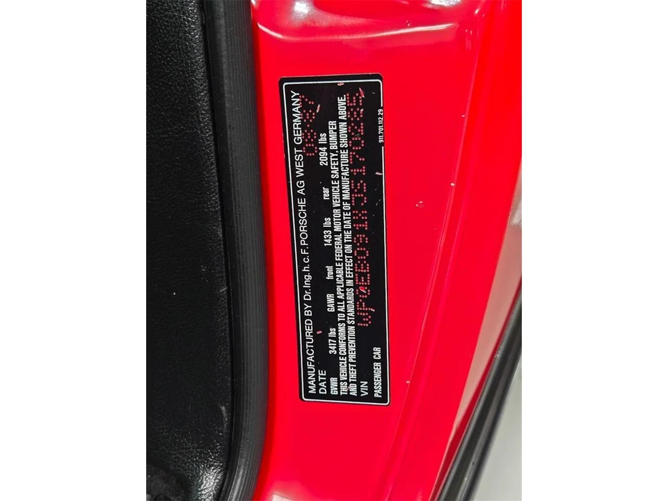 1988 Porsche 911 Carrera 3.2 - Image 28 of 31