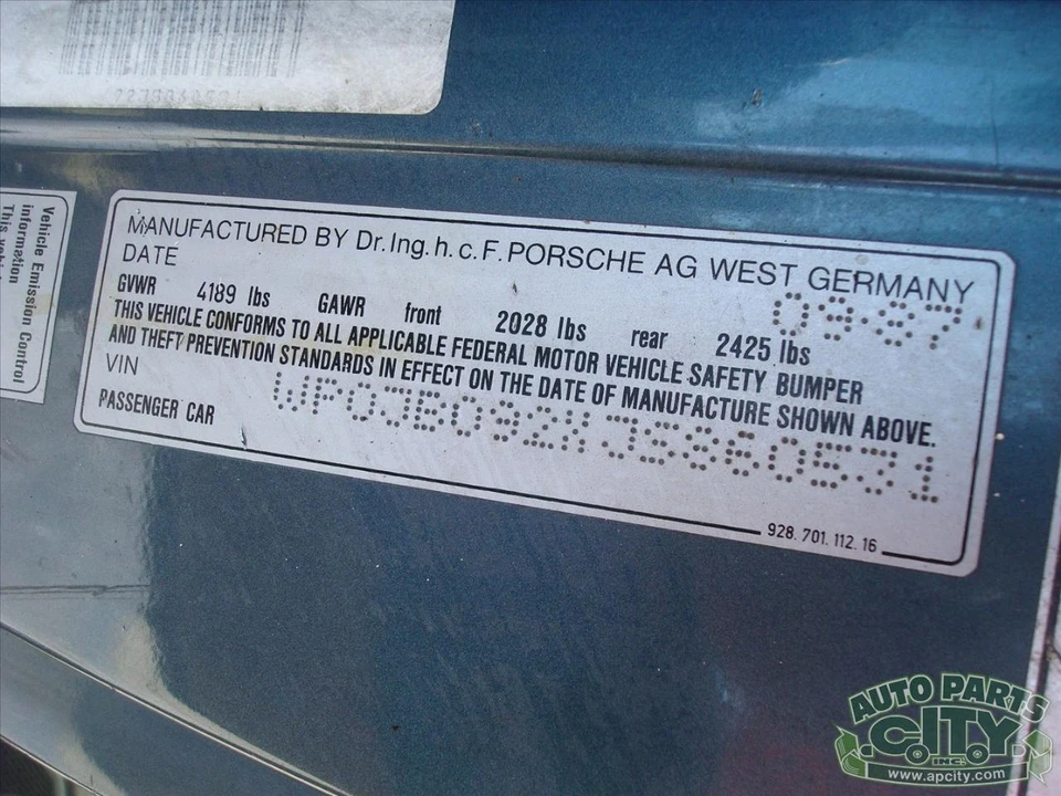 1988 Porsche 928 S4 - Image 29 of 31