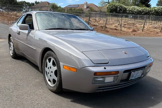 1988 Porsche 944 Turbo S Silver Rose