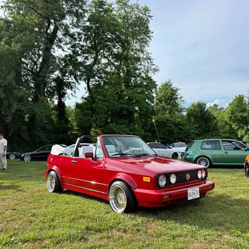 1988 Volkswagen Cabriolet Convertible 2D