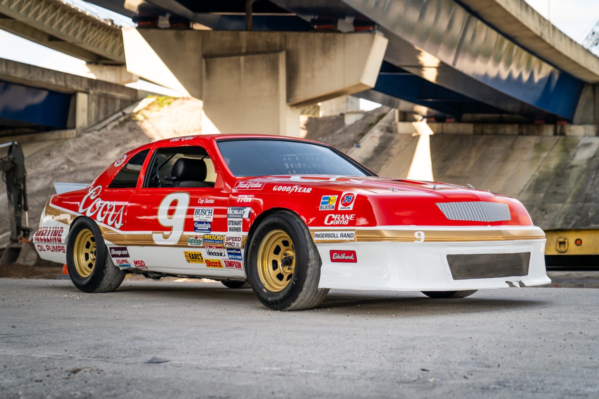 Bill Elliott NASCAR-Style 1988 Ford Thunderbird Turbo Coupe 5-Speed