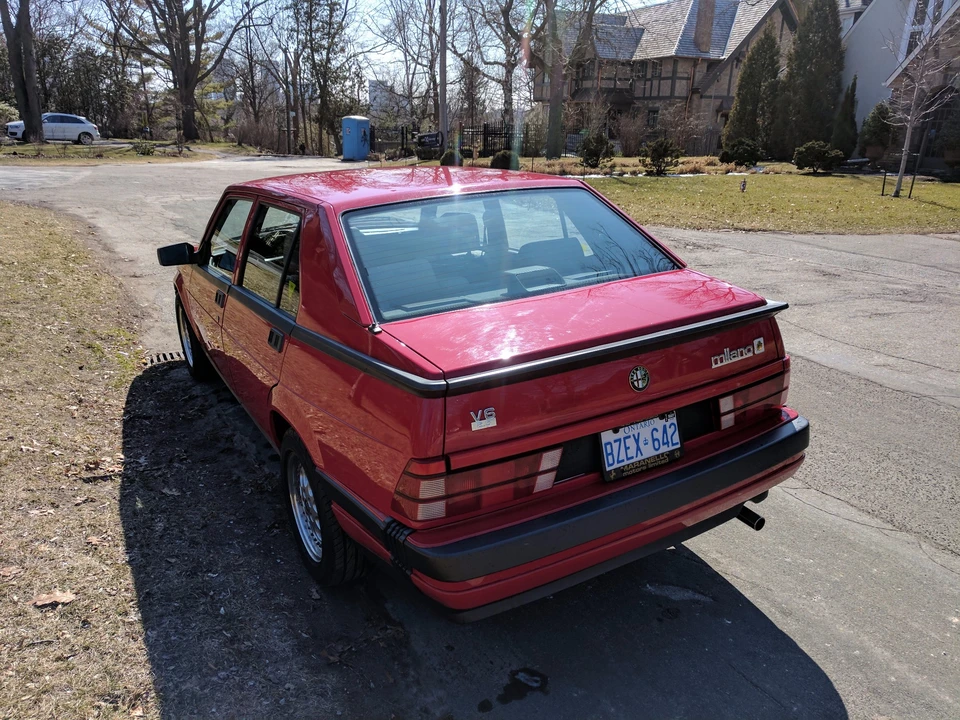 1989 Alfa Romeo 75/Milano - Image 4 of 31