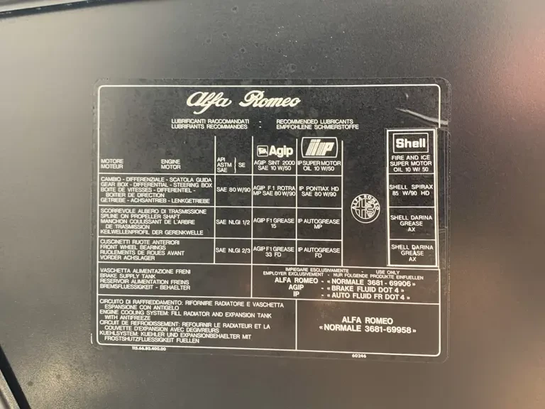 1989 Alfa Romeo Series 3 - Image 24 of 28