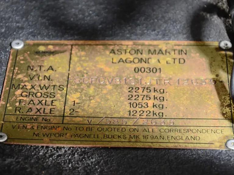 1989 Aston Martin AM V8 - Image 16 of 21