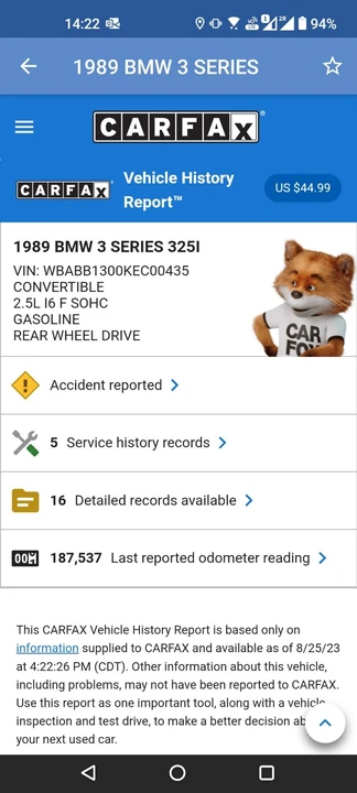 1989 BMW E30 3 Series - Image 20 of 20