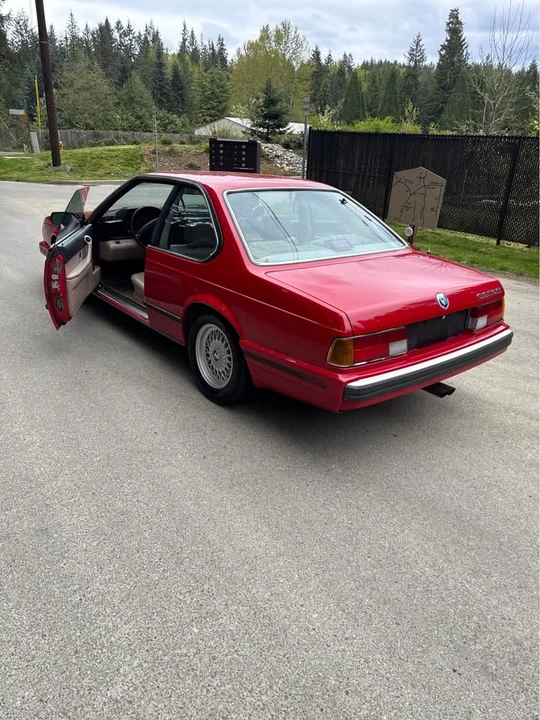 1989 BMW E24 6 Series - Image 6 of 14