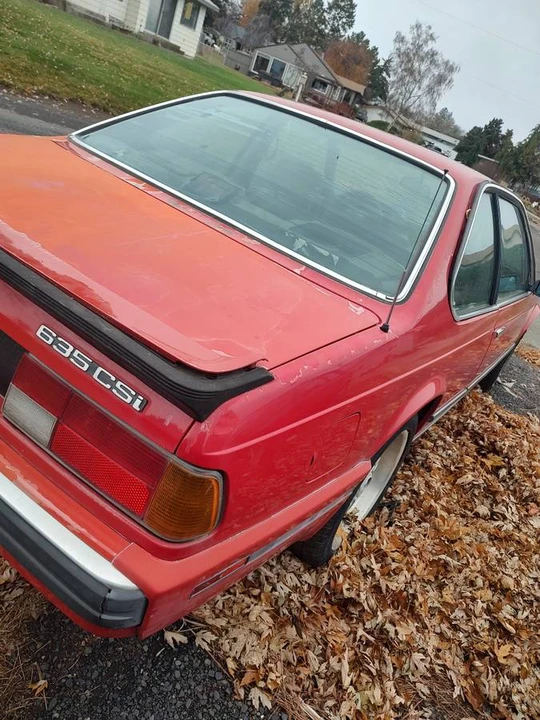 1989 BMW E24 6 Series - Image 3 of 4