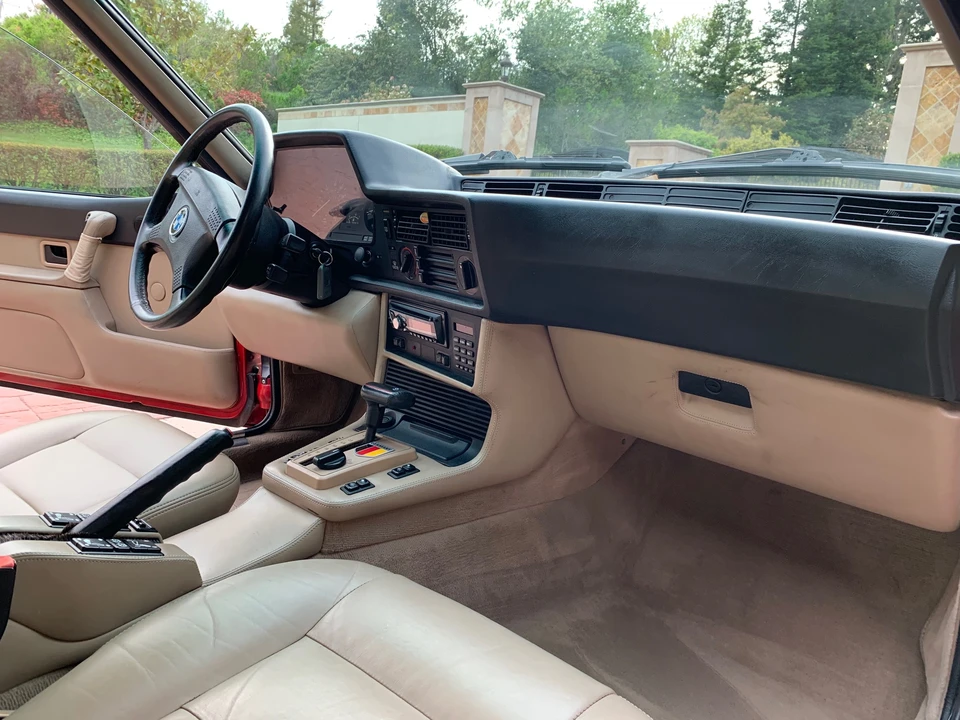 1989 BMW E24 6 Series - Image 20 of 31