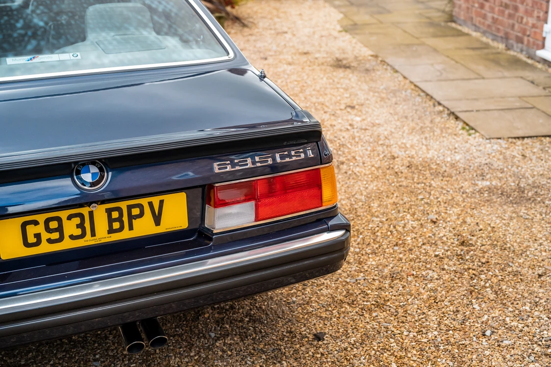 1989 BMW E24 6 Series - Image 30 of 31