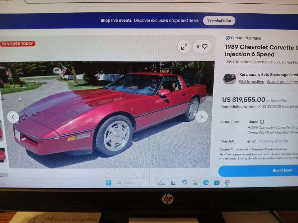 1989 Chevrolet Corvette C4 - Image 9 of 10