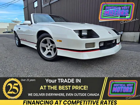 1989 Chevrolet Camaro IROC-Z Z28 Convertible