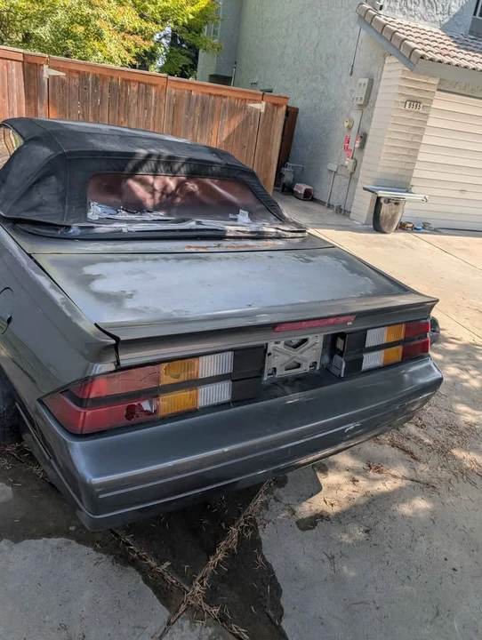 1989 Chevrolet Camaro 3rd Gen - Image 4 of 5