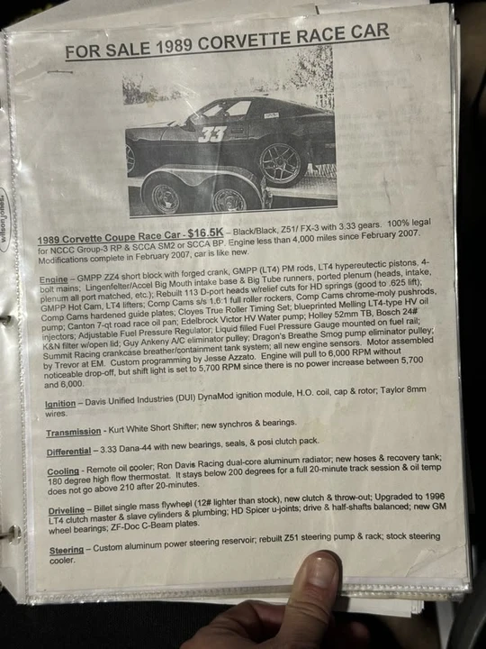 1989 Chevrolet Corvette C4 - Image 7 of 11