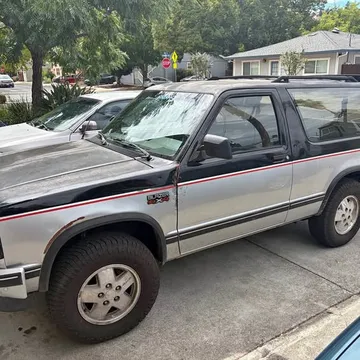1989 Chevrolet S10 Blazer Sport Utility 2D