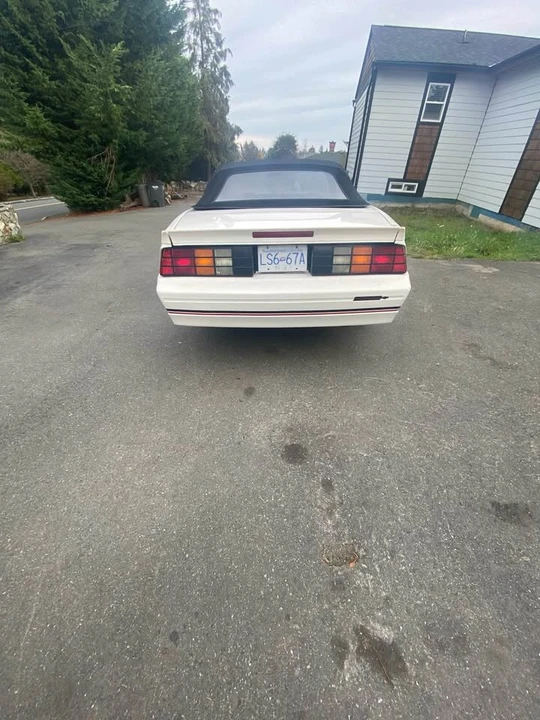 1989 Chevrolet Camaro 3rd Gen - Image 3 of 5