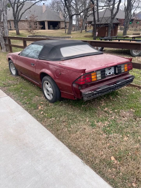 1989 Chevrolet Camaro 3rd Gen - Image 4 of 4
