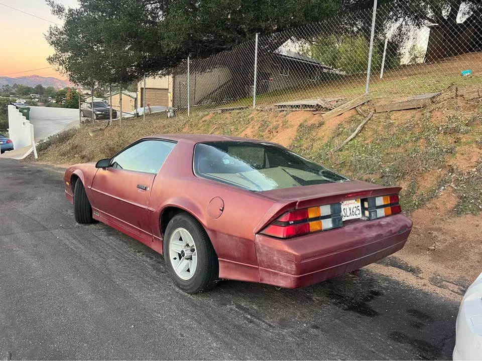 1989 Chevrolet Camaro 3rd Gen - Image 2 of 6