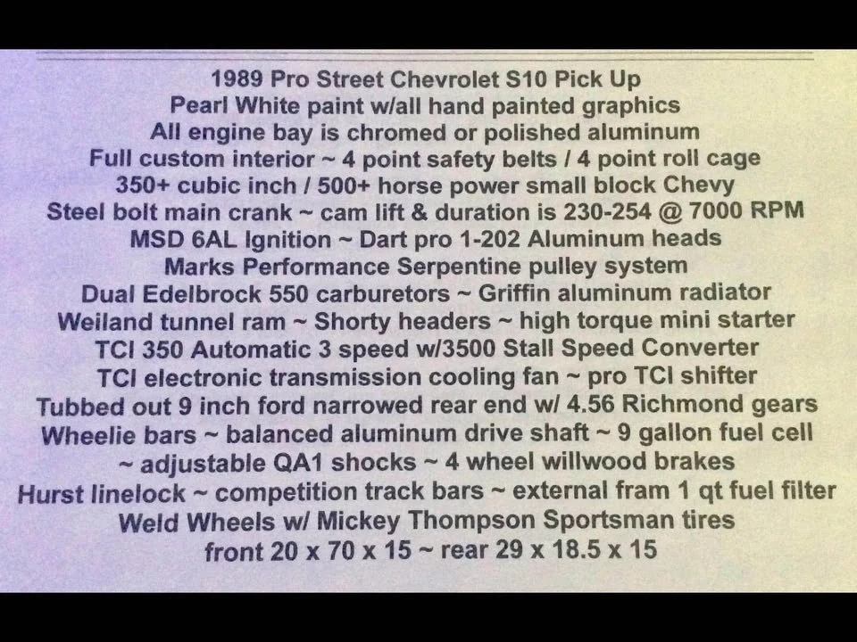 1989 Chevrolet S-10 - Image 3 of 6