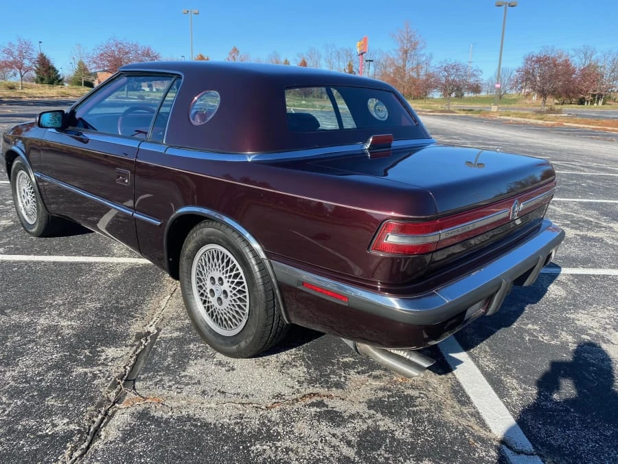 1989 Chrysler TC by Maserati - Image 3 of 23