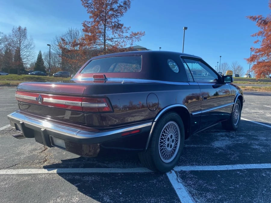1989 Chrysler TC by Maserati - Image 4 of 23