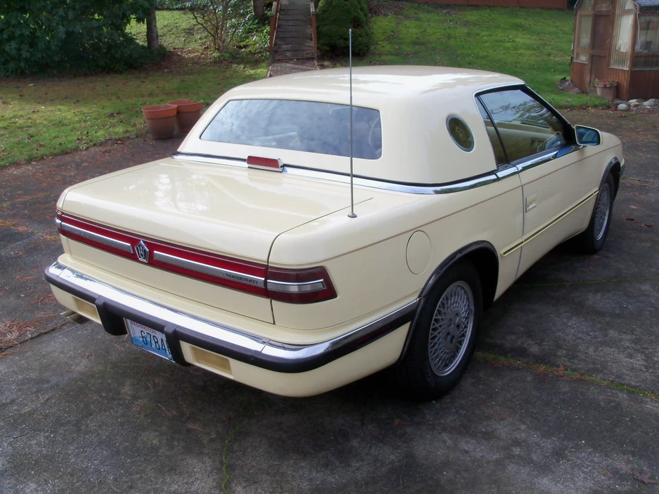 1989 Chrysler TC by Maserati - Image 8 of 31