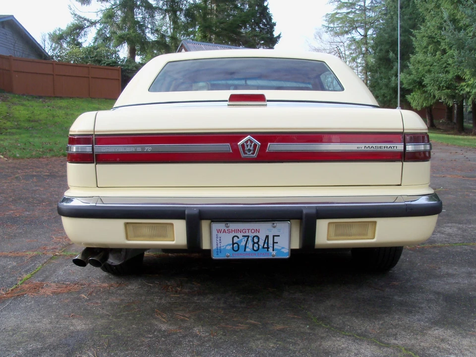 1989 Chrysler TC by Maserati - Image 9 of 31