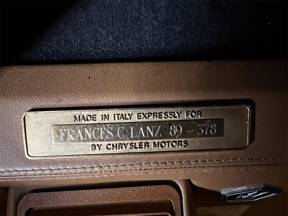 1989 Chrysler TC by Maserati - Image 7 of 31