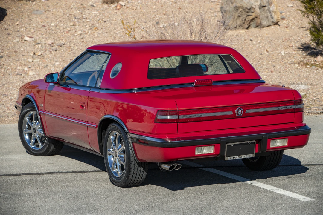 1989 Chrysler TC by Maserati - Image 16 of 31