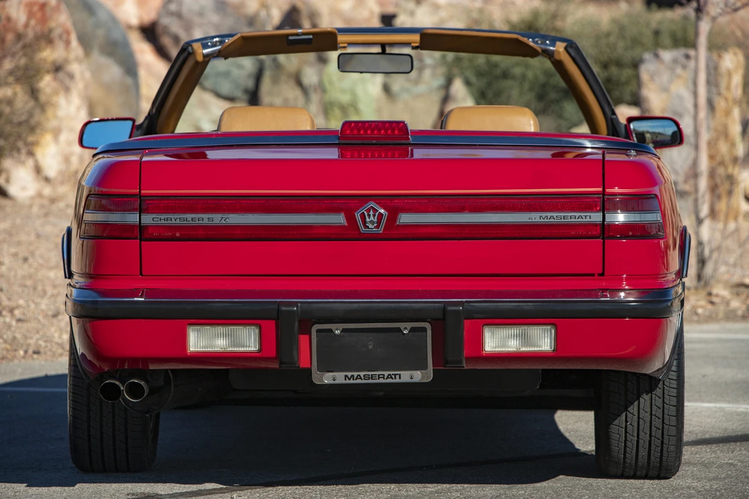 1989 Chrysler TC by Maserati - Image 26 of 31