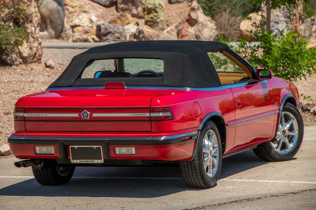 1989 Chrysler TC by Maserati - Image 30 of 31