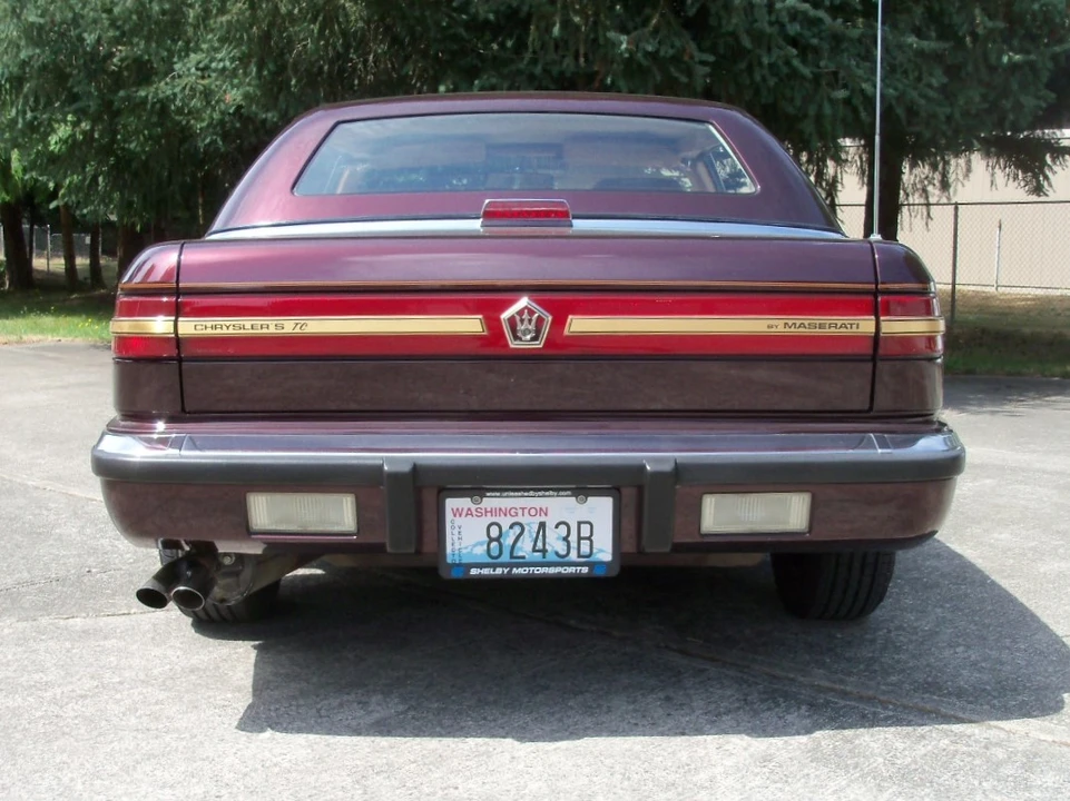 1989 Chrysler TC by Maserati - Image 9 of 31