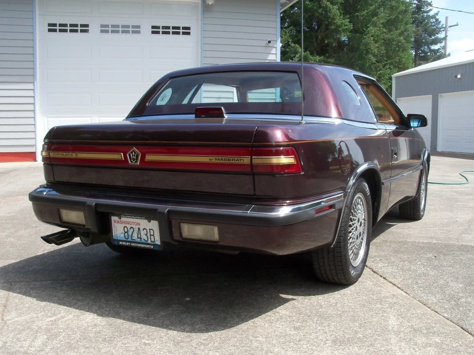 1989 Chrysler TC by Maserati - Image 7 of 31