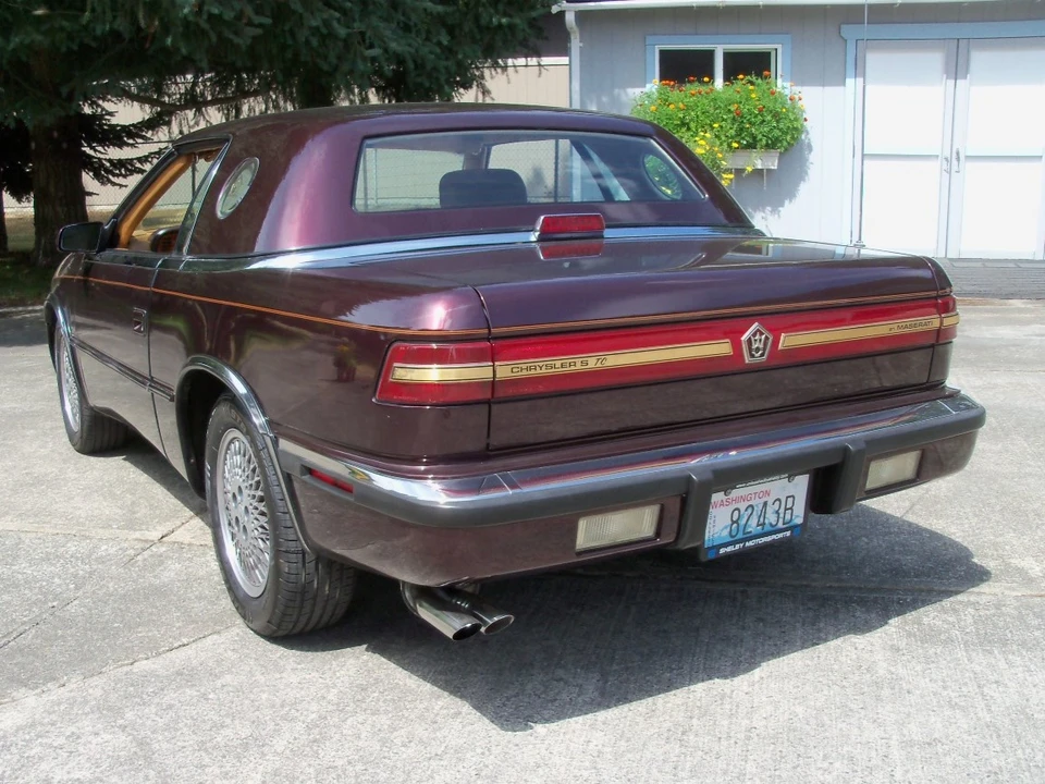 1989 Chrysler TC by Maserati - Image 10 of 31