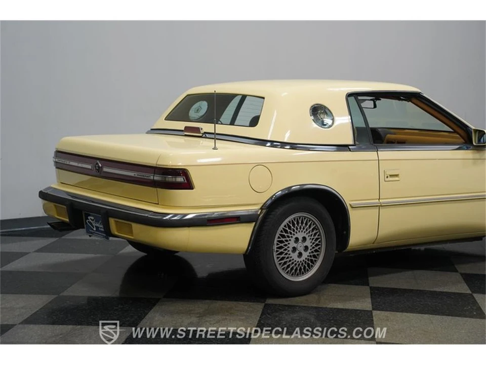 1989 Chrysler TC by Maserati - Image 23 of 31