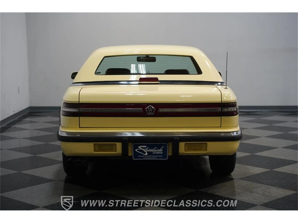1989 Chrysler TC by Maserati - Image 8 of 31