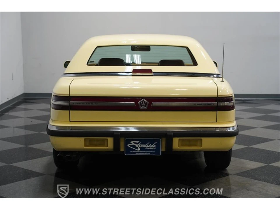 1989 Chrysler TC by Maserati - Image 22 of 31